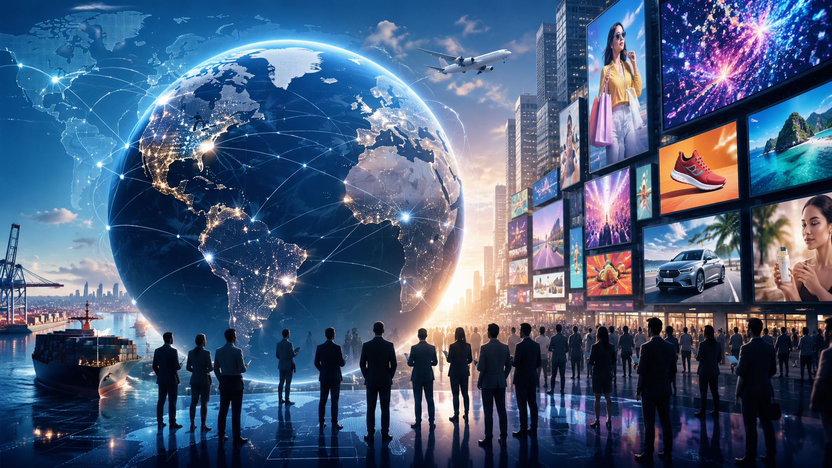 Exposure to global markets and large-scale campaigns